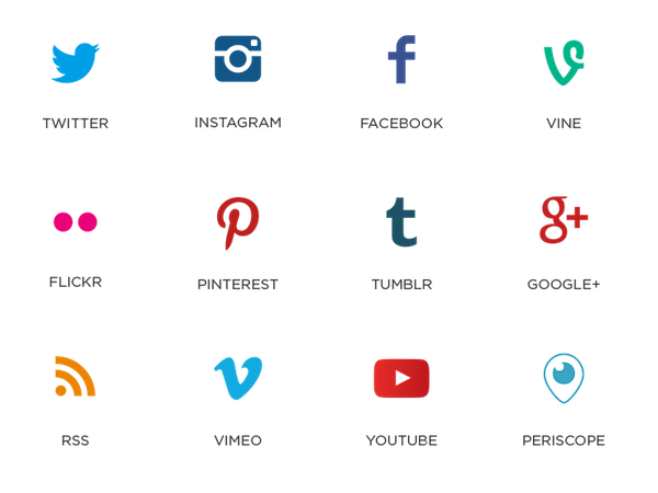 Logos Social Medias
